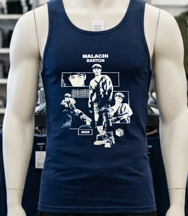 Malachi Barton 2025 Classic Vintage Shirt - navy-shirt Malachi Barton 2025 Classic Vintage Shirt Navy Shirt 3