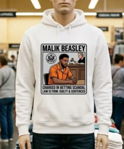Malik Beasley Charged In Gambling Scandal T Shirt