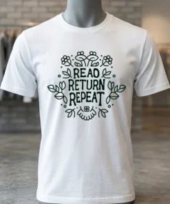 Marie Moreau Read Return Repeat Shirt