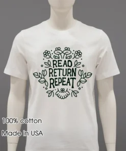 Marie Moreau Read Return Repeat Shirt