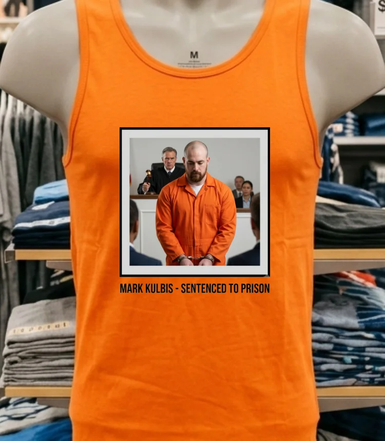 Mark Kulbis Was Prosecuted In Court And Sentenced To Prison T Shirt - orange-shirt Mark Kulbis Was Prosecuted In Court And Sentenced To Prison T Shirt Orange Shirt