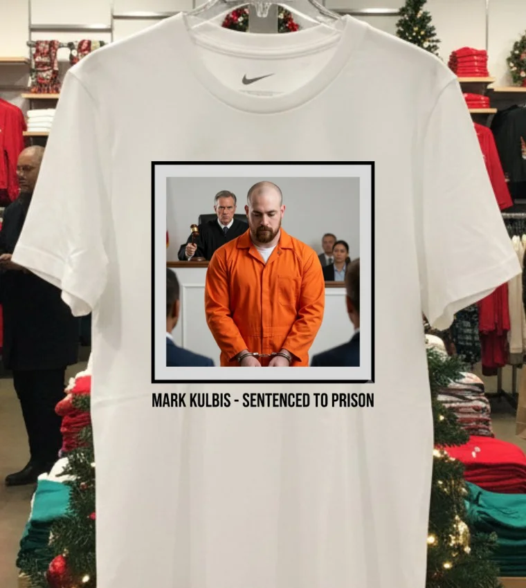 Mark Kulbis Was Prosecuted In Court And Sentenced To Prison T Shirt White T Shirt