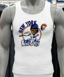 Mark Vientos Swaggy V New York Mets Caricature Cartoon Shirt