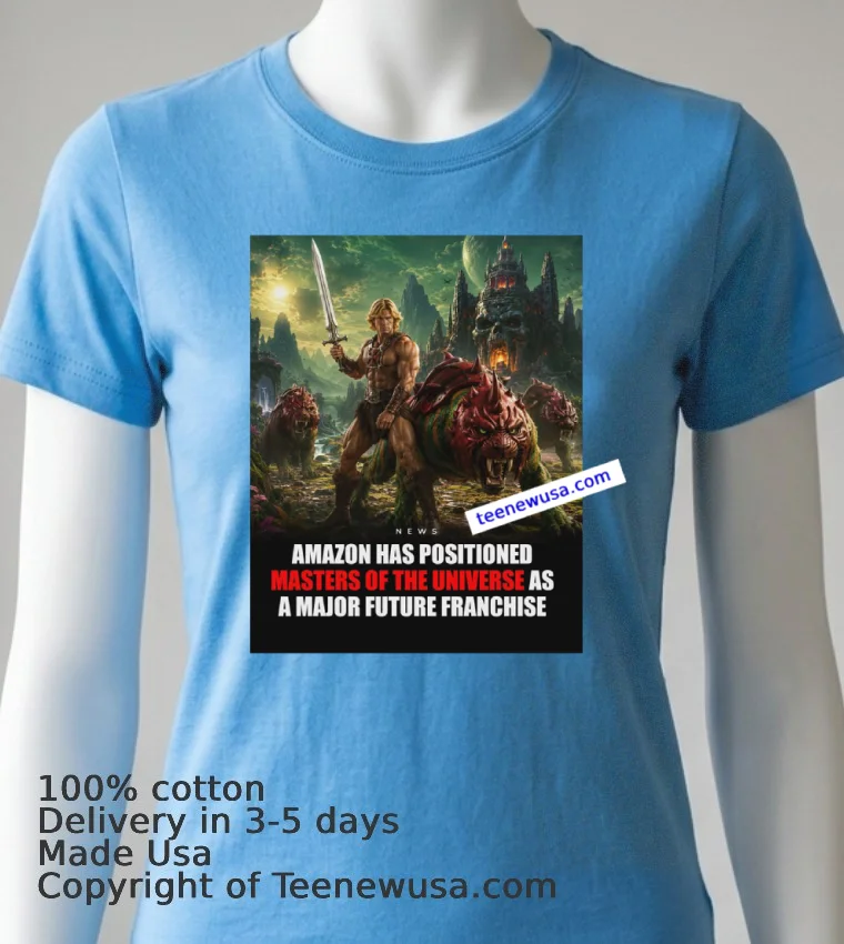 Masters Of The Universe T Shirt - blue-shirt Masters Of The Universe T Shirt Blue Shirt