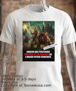 Masters Of The Universe T Shirt White T Shirt 2