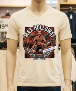 Max Holloway Tkos Conor Mcgregor Ufc 329 T Shirt
