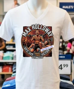 Max Holloway Tkos Conor Mcgregor Ufc 329 T Shirt