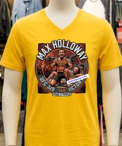 Max Holloway Tkos Conor Mcgregor Ufc 329 T Shirt