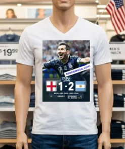 Messi Shines As Argentina Fight Back To Beat England 2 1T Shirt