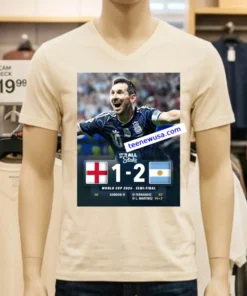 Messi Shines As Argentina Fight Back To Beat England 2 1T Shirt