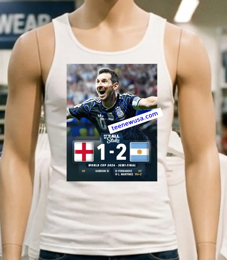 Messi Shines As Argentina Fight Back To Beat England 2 1t Shirt White T Shirt 5