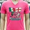Mexico Vs England In The Round Of 16 Of The 2026 World Cup At Azteca Stadium Mexico City T Shirt Pink T Shirt