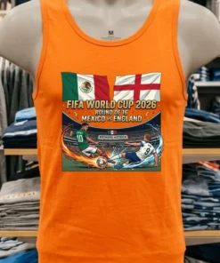 Mexico Vs England In The Round Of 16 Of The 2026 World Cup T Shirt