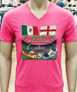 Mexico Vs England In The Round Of 16 Of The 2026 World Cup T Shirt