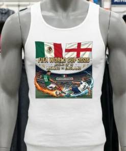 Mexico Vs England In The Round Of 16 Of The 2026 World Cup T Shirt
