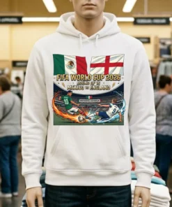 Mexico Vs England In The Round Of 16 Of The 2026 World Cup T Shirt