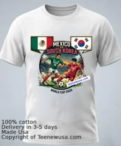 Mexico Vs South Korea World Cup 2026 T Shirt