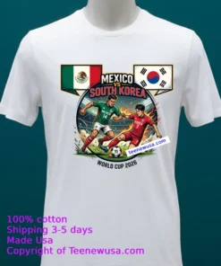 Mexico Vs South Korea World Cup 2026 T Shirt