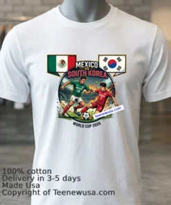 Mexico Vs South Korea World Cup 2026 T Shirt