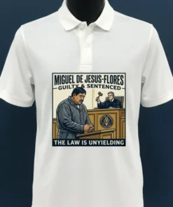 Miguel De Jesus Flores, 45, Sentenced To 92 Years In Prison T Shirt