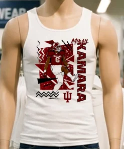 Mikail Kamara Indiana Hoosiers Vintage 90S Style Shirt