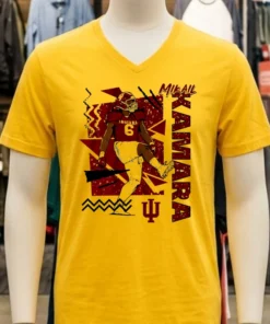 Mikail Kamara Indiana Hoosiers Vintage 90S Style Shirt