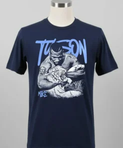 Mike Tyson Boxing Fight Night Graphic Design Retro Shirt