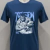 Mike Tyson Boxing Fight Night Graphic Design Retro Shirt Navy Shirt 1