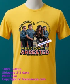 Milania 20 (‘Rhonj’ Star Teresa Giudice’s Daughter) Arrested On Assault Charge T Shirt