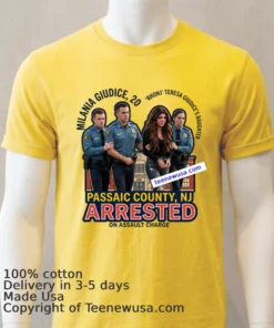 Milania 20 (‘Rhonj’ Star Teresa Giudice’s Daughter) Arrested On Assault Charge T Shirt