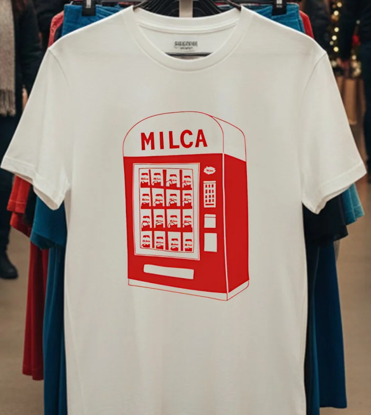 Milca Vintage Vending Machine Shirt - white-t-shirt Milca Vintage Vending Machine Shirt White T Shirt 5