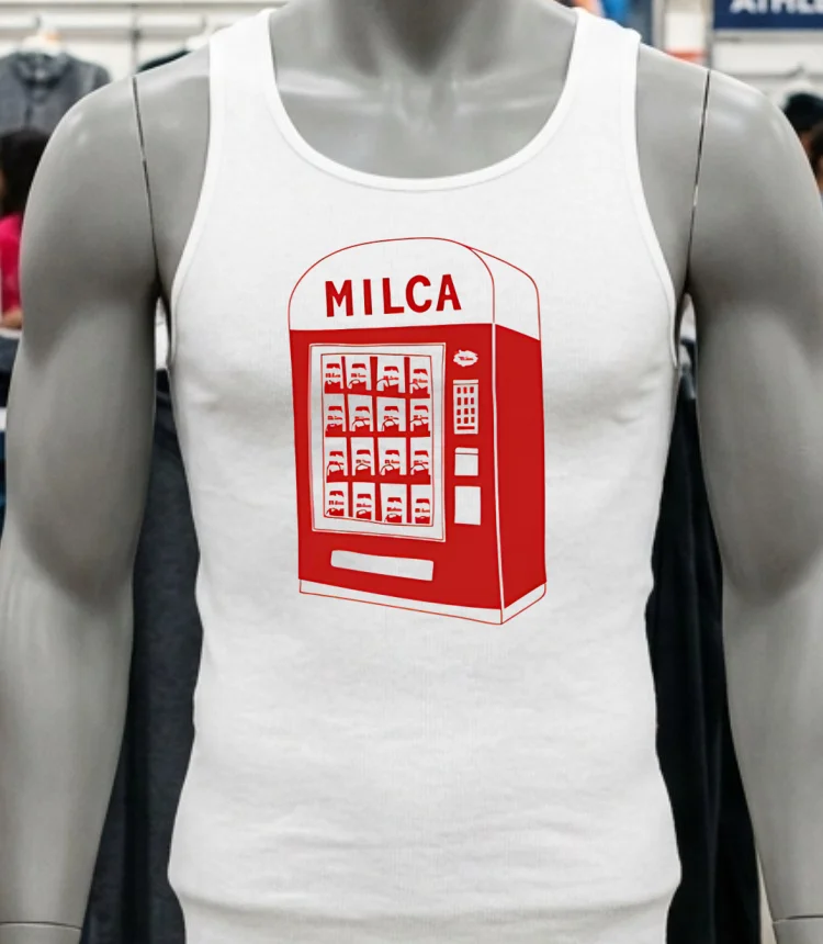 Milca Vintage Vending Machine Shirt - white-t-shirt Milca Vintage Vending Machine Shirt White T Shirt 7