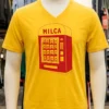 Milca Vintage Vending Machine Shirt Yellow T Shirt 3