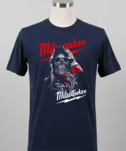 Milwaukee Tool Death Skull Shirt