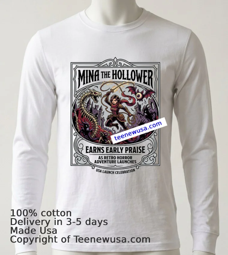 Mina The Hollower Game T Shirt White T Shirt 6