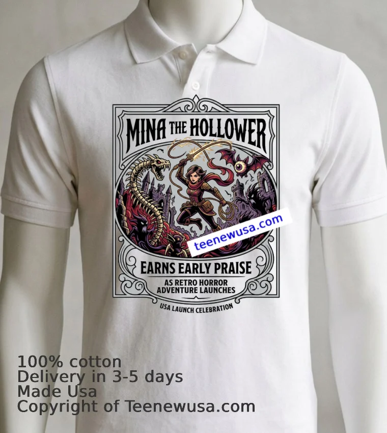 Mina The Hollower Game T Shirt White T Shirt 7