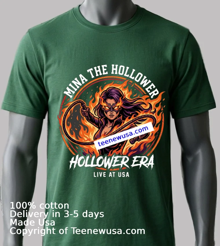Mina The Hollower T Shirt Green Shirt