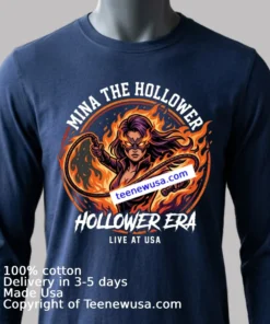 Mina The Hollower T Shirt Navy Shirt