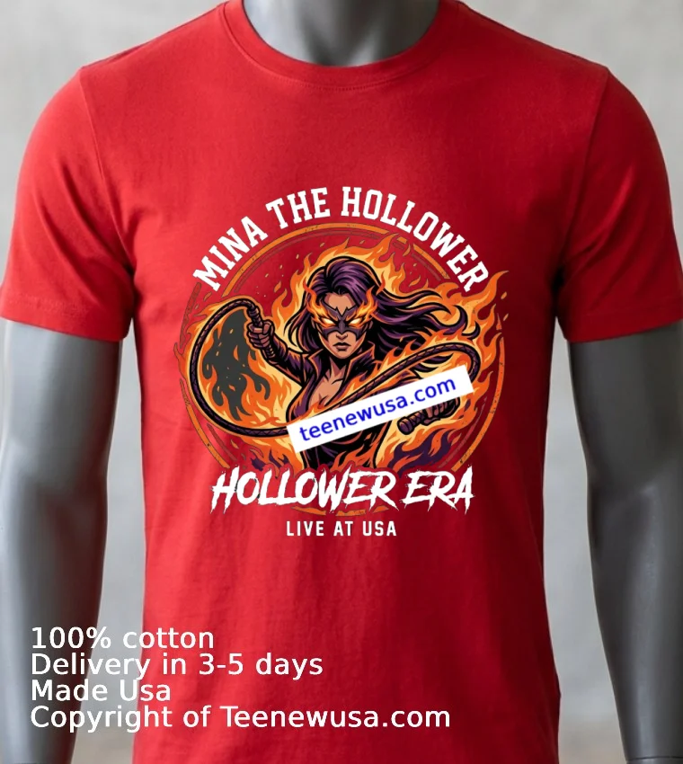 Mina The Hollower T Shirt Red Shirt