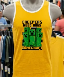 Minecraft Creepers Need Hugs March Shirt