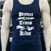 Minnesota Lt Governor Peggy Flanagan Protect Trans Kids Shirt Navy Shirt 3