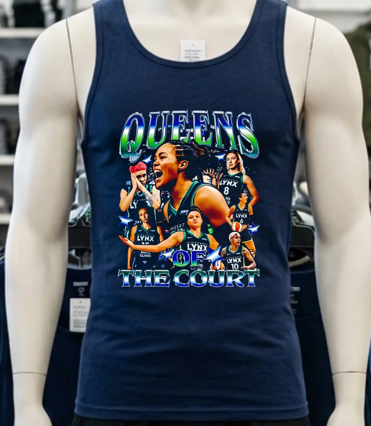 Minnesota Lynx Queens Of The Wnba Fans Shirt - navy-shirt Minnesota Lynx Queens Of The Wnba Fans Shirt Navy Shirt 3