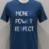 Money Power Respect Simple Shirt Navy Shirt 1