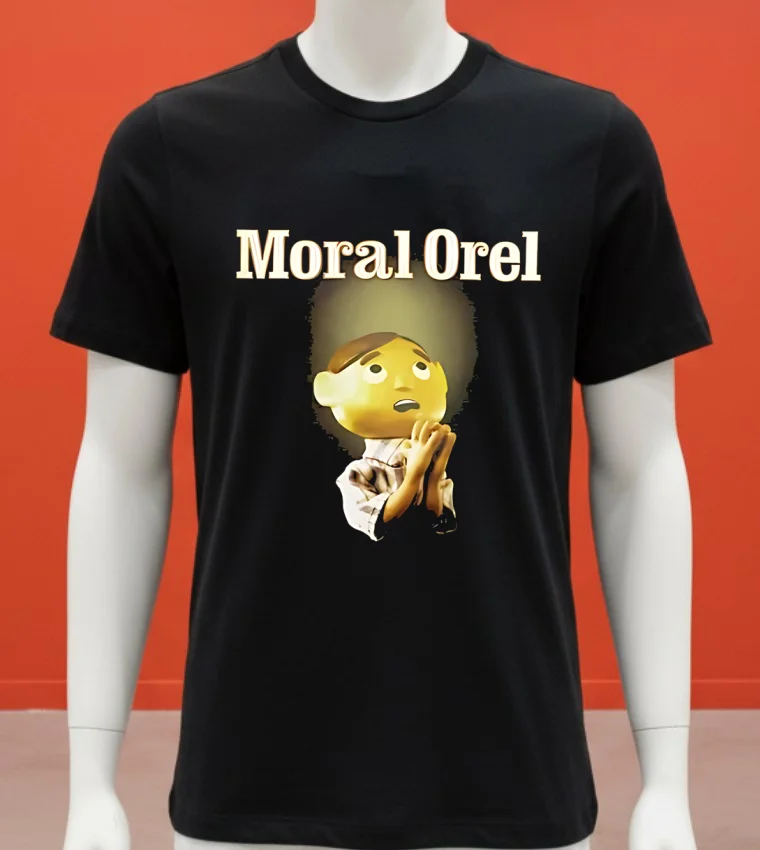 Moral Orel Adult Swim Cartoon Graphic Shirt - balck-shirt Moral Orel Adult Swim Cartoon Graphic Shirt Balck Shirt