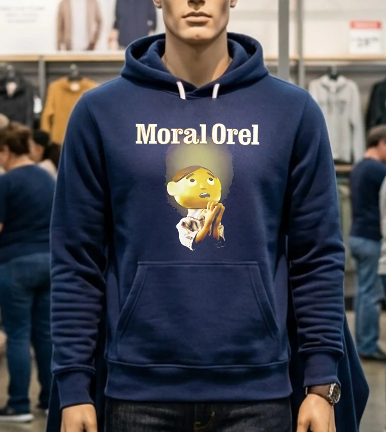 Moral Orel Adult Swim Cartoon Graphic Shirt - navy-shirt Moral Orel Adult Swim Cartoon Graphic Shirt Navy Shirt