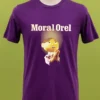 Moral Orel Adult Swim Cartoon Graphic Shirt Purple Shirt