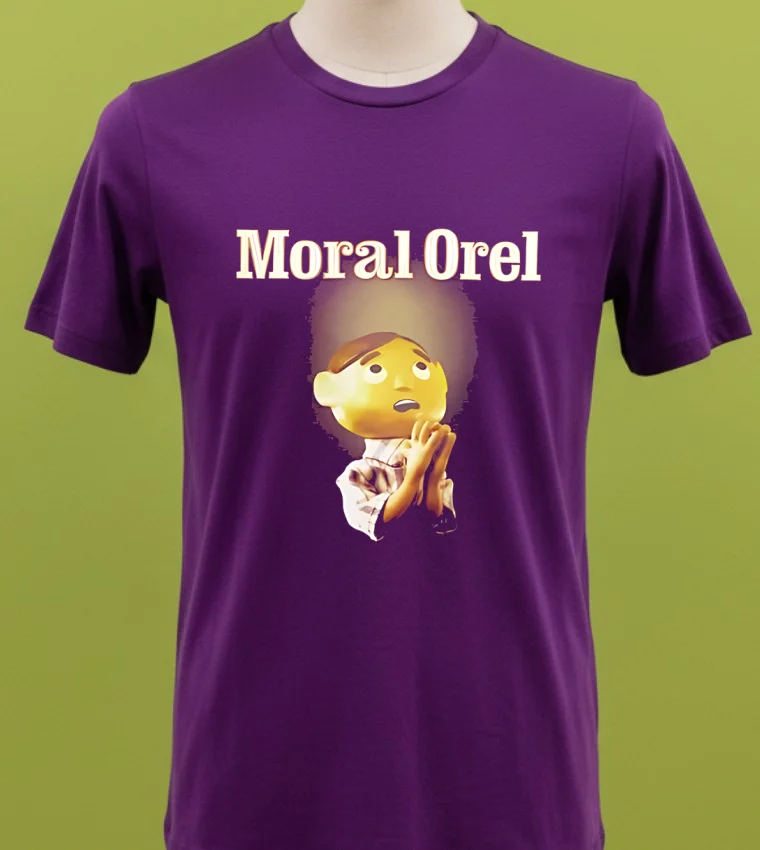 Moral Orel Adult Swim Cartoon Graphic Shirt - purple-shirt Moral Orel Adult Swim Cartoon Graphic Shirt Purple Shirt