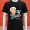 Mr Baseball Milwaukee Brewers Bob Uecker Baseball Cartoon Shirt Balck Shirt