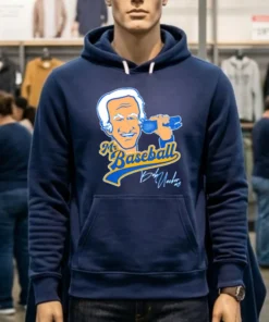 Mr Baseball Milwaukee Brewers Bob Uecker Baseball Cartoon Shirt