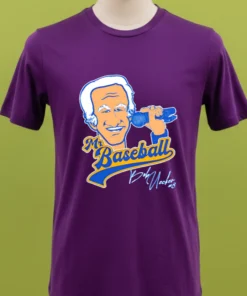 Mr Baseball Milwaukee Brewers Bob Uecker Baseball Cartoon Shirt